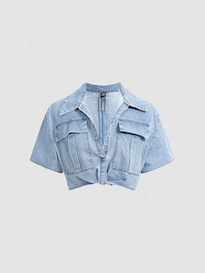 Top SHEIN, kék
