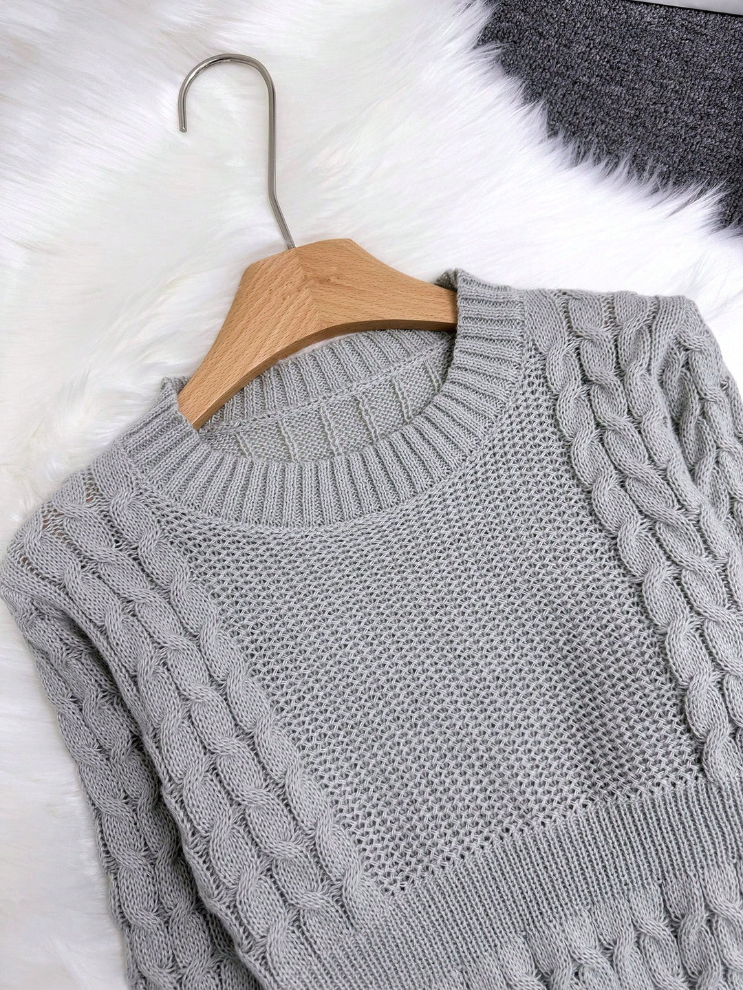 Rochie mini damă SHEIN, gri, mărimea XL