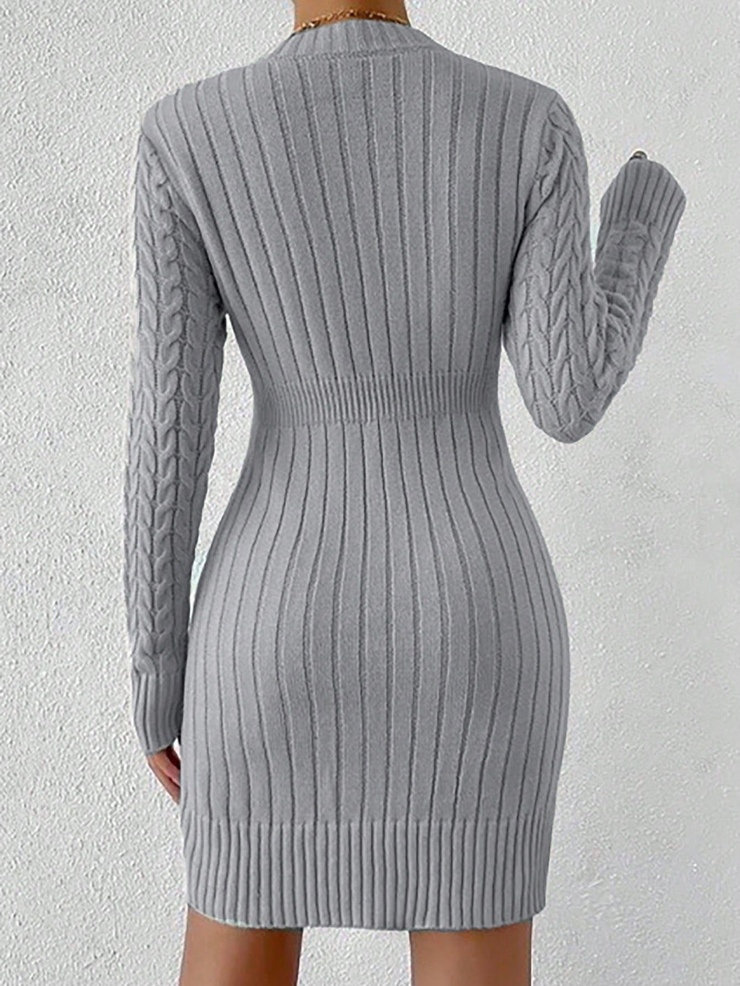 Rochie mini damă SHEIN, gri, mărimea XL
