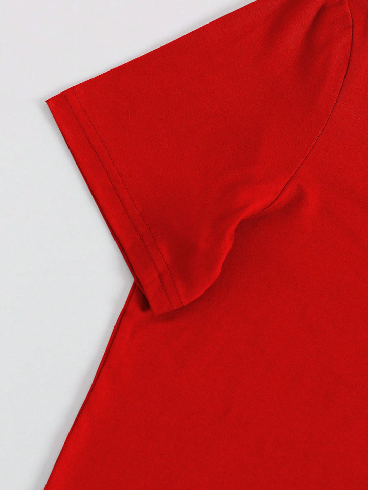 SHEIN t-shirt, red