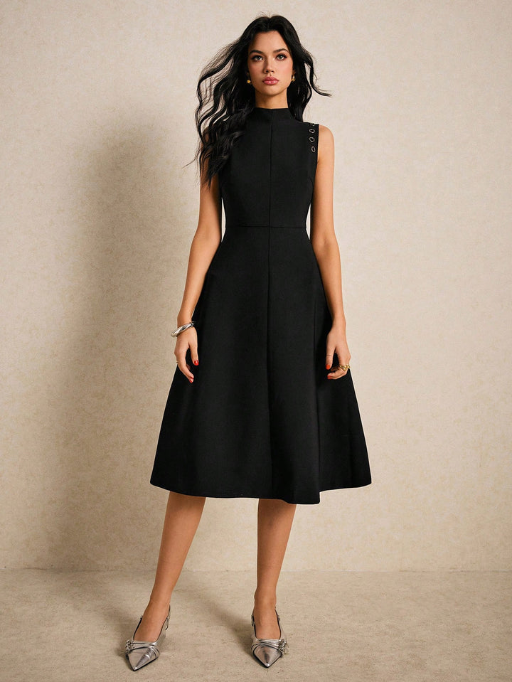 Rochie midi SHEIN, negru