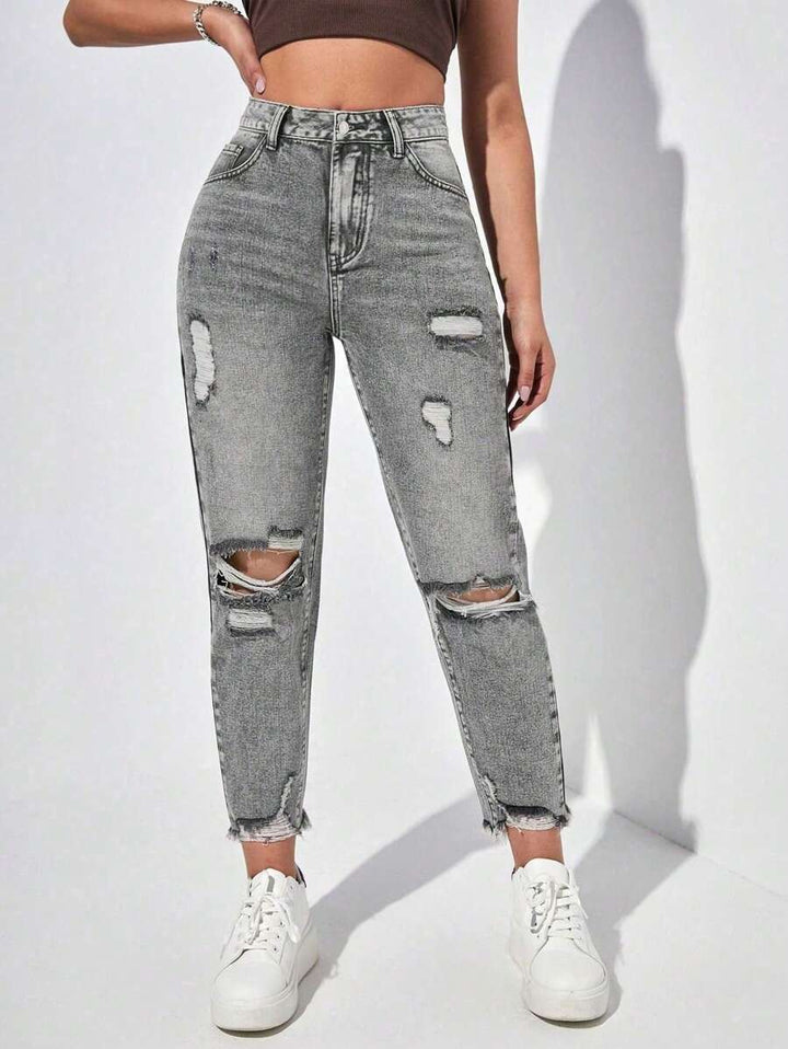 Jeans SHEIN, gri