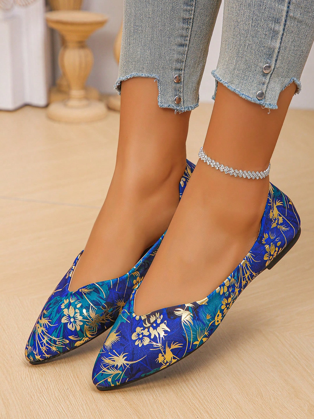 Balerini SHEIN, floral print
