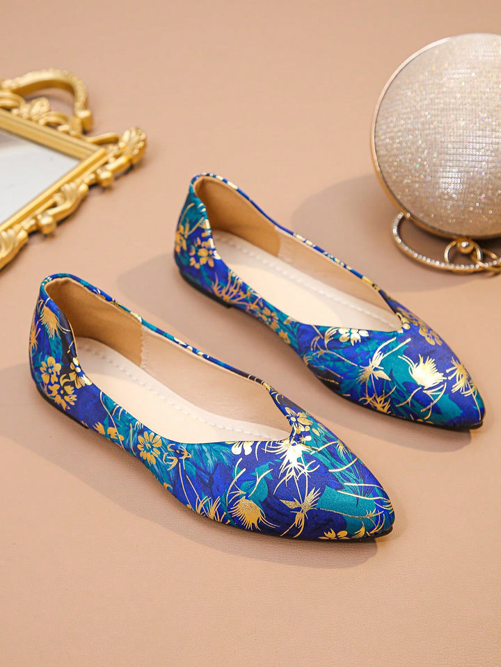 Balerini SHEIN, floral print