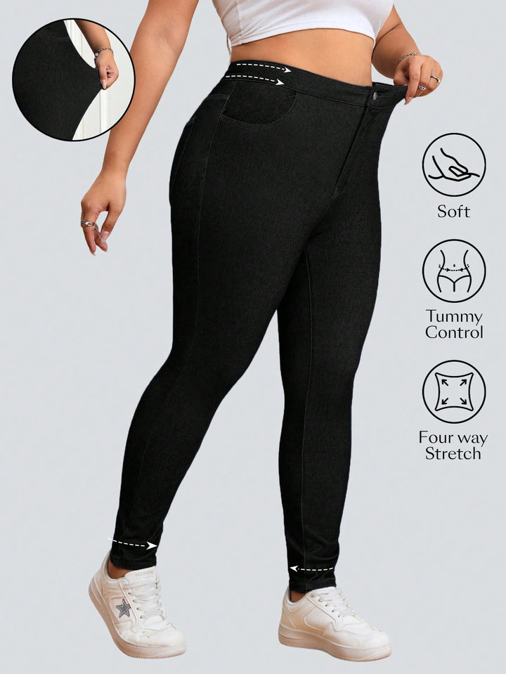 Jeans SHEIN, negru