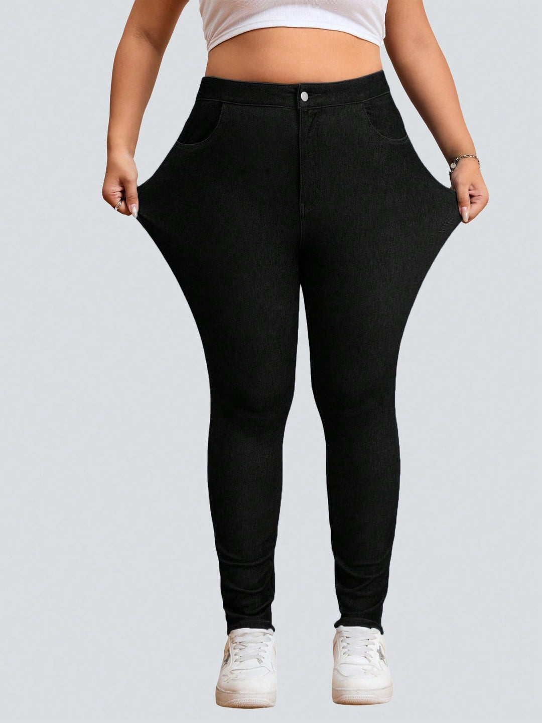 Jeans SHEIN, negru