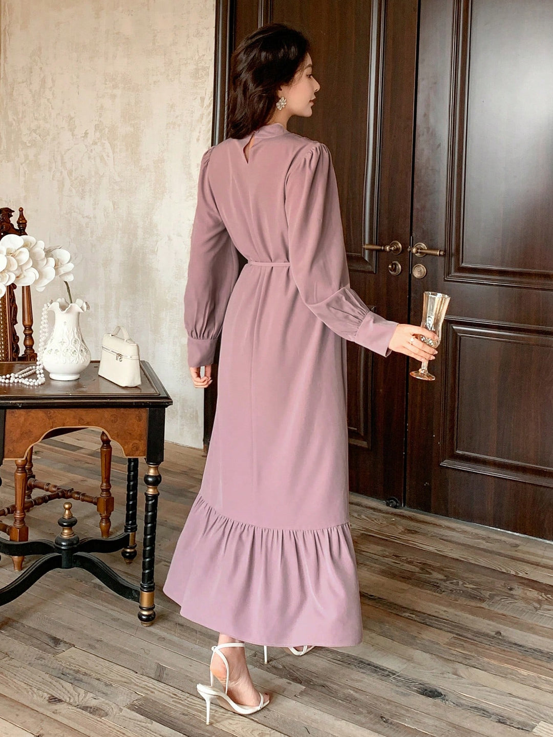 Rochie maxi SHEIN, mov