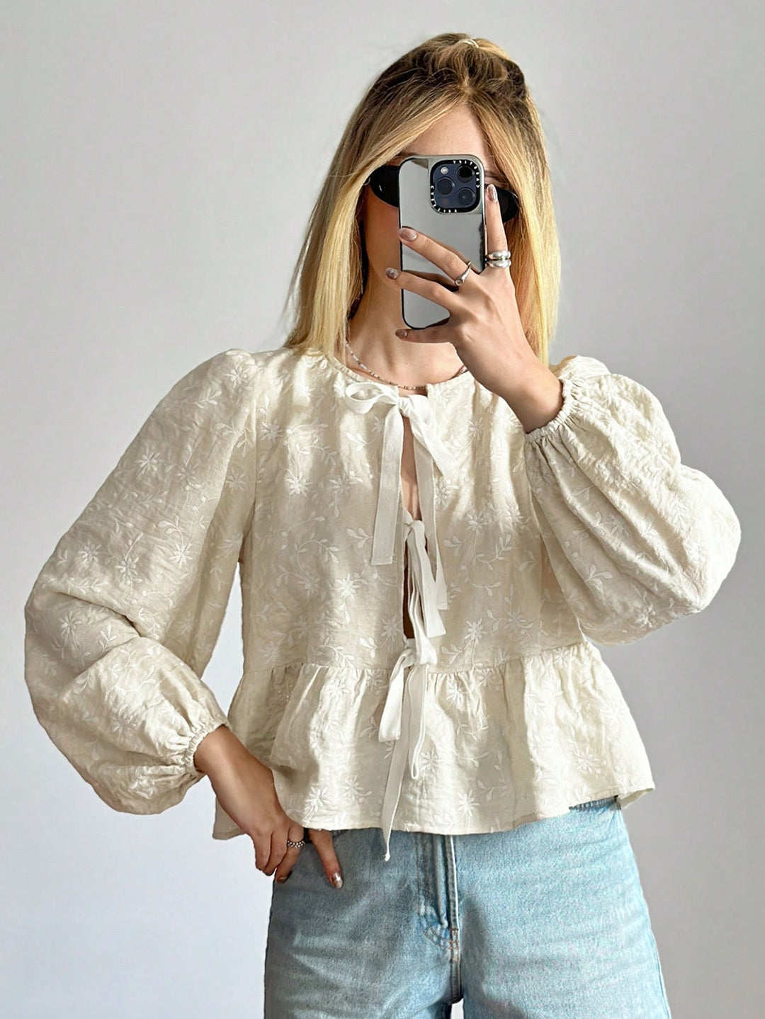 Top SHEIN, portocaliu