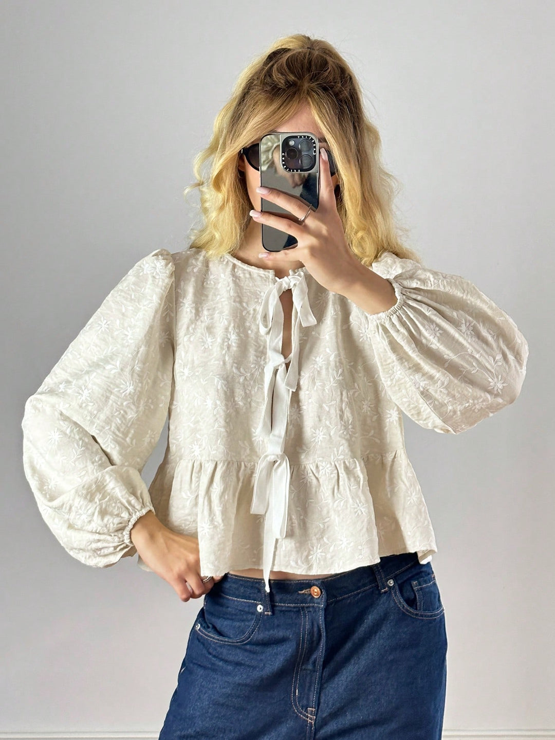 Top SHEIN, portocaliu
