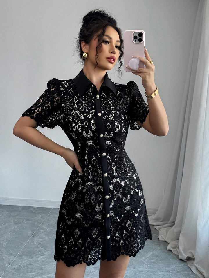 Rochie mini SHEIN, negru