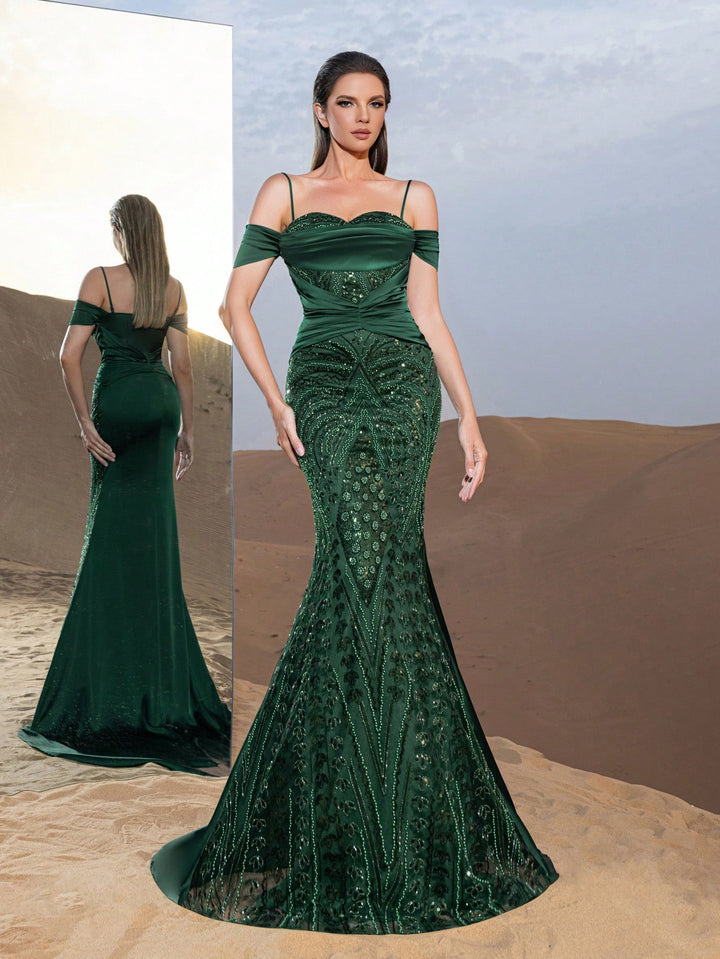 Rochie SHEIN, verde