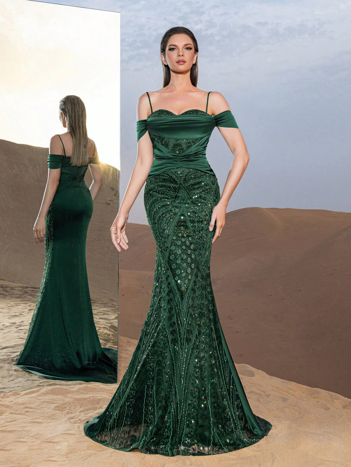 Rochie SHEIN, verde