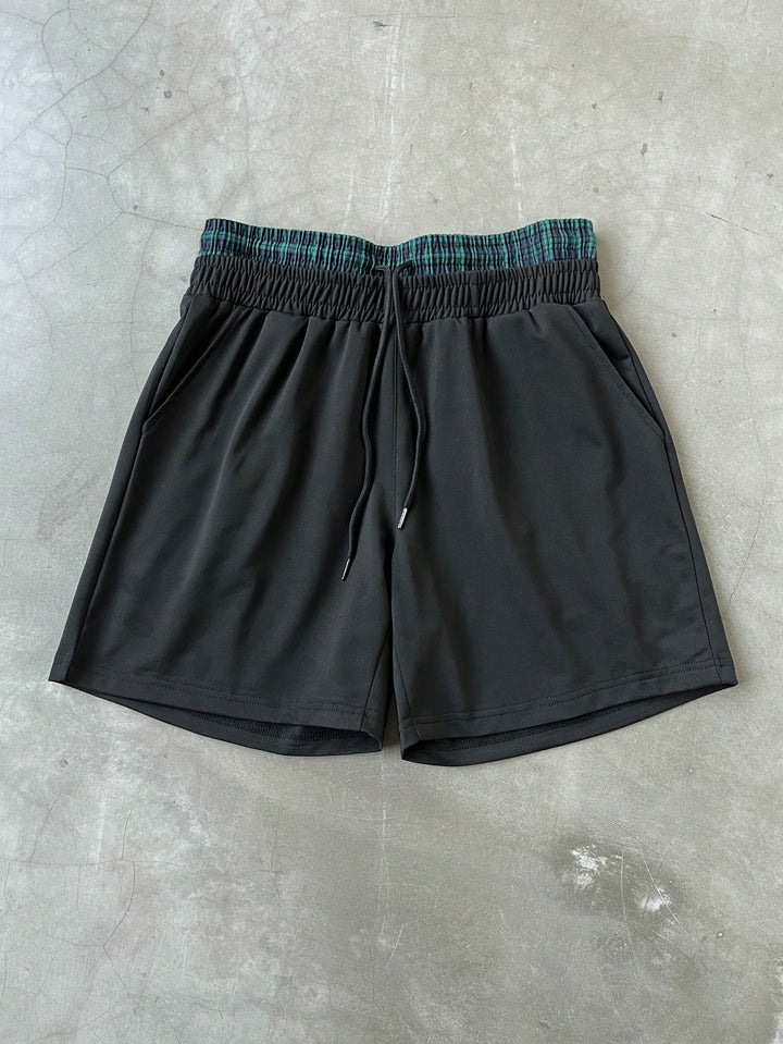 Pantaloni scurți SHEIN, negru