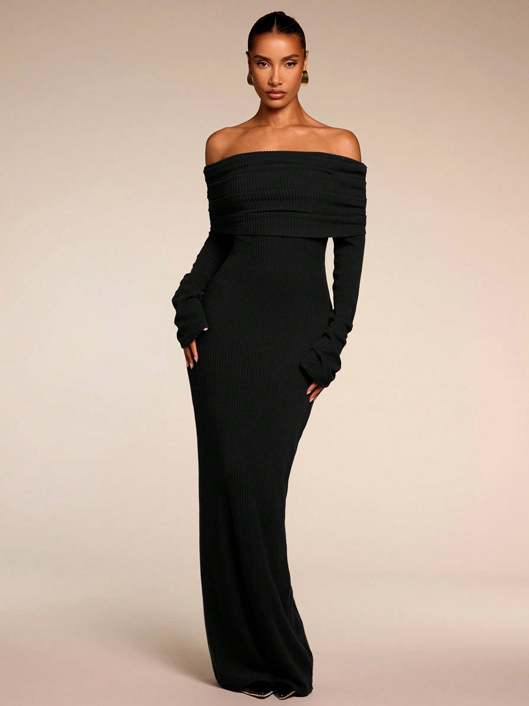 Rochie maxi SHEIN, negru