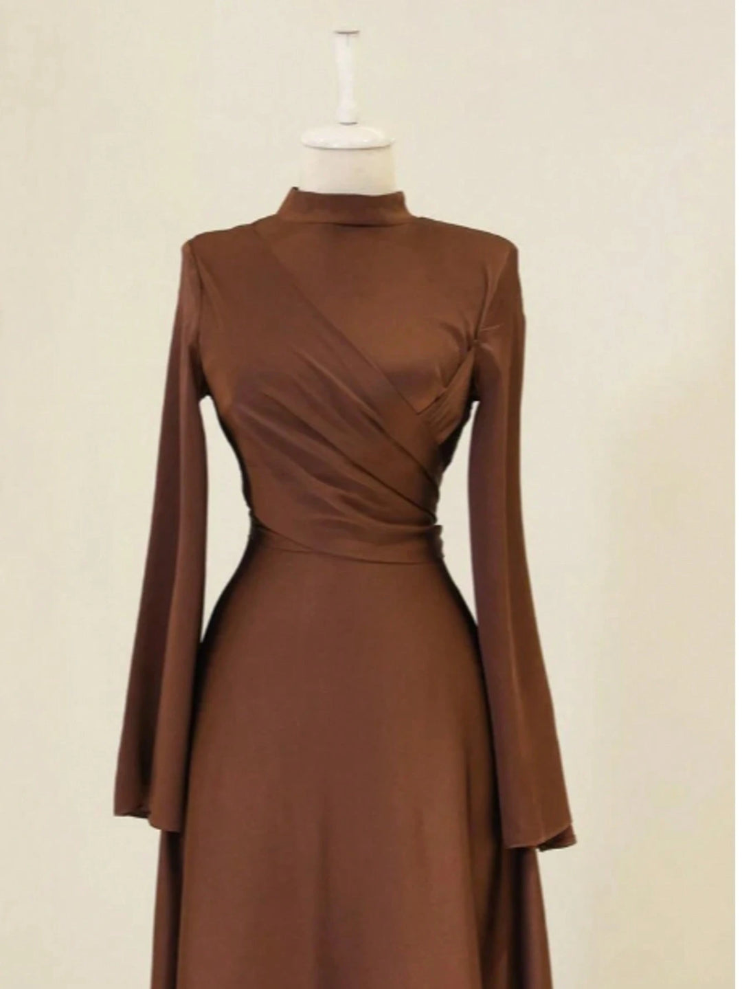 Rochie maxi SHEIN, maro