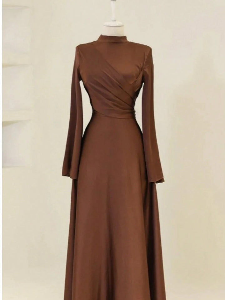 Rochie maxi SHEIN, maro