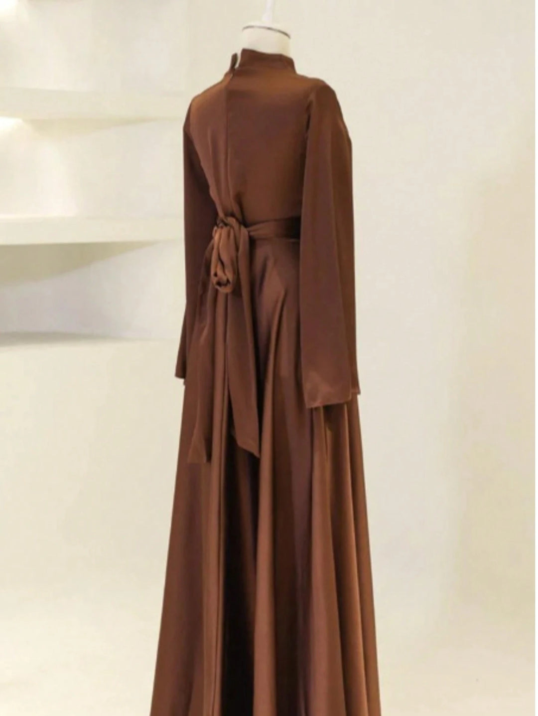 Rochie maxi SHEIN, maro