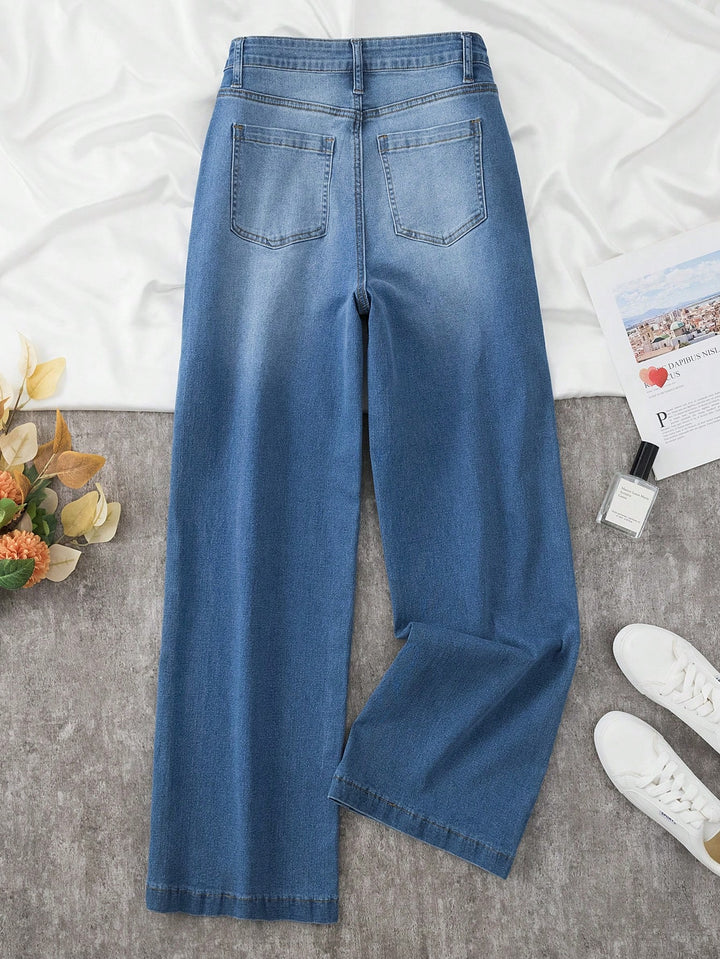 Jeans SHEIN, albastru