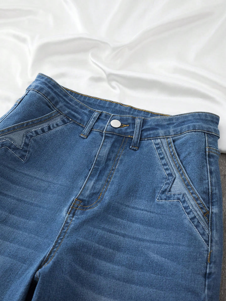 Jeans SHEIN, albastru