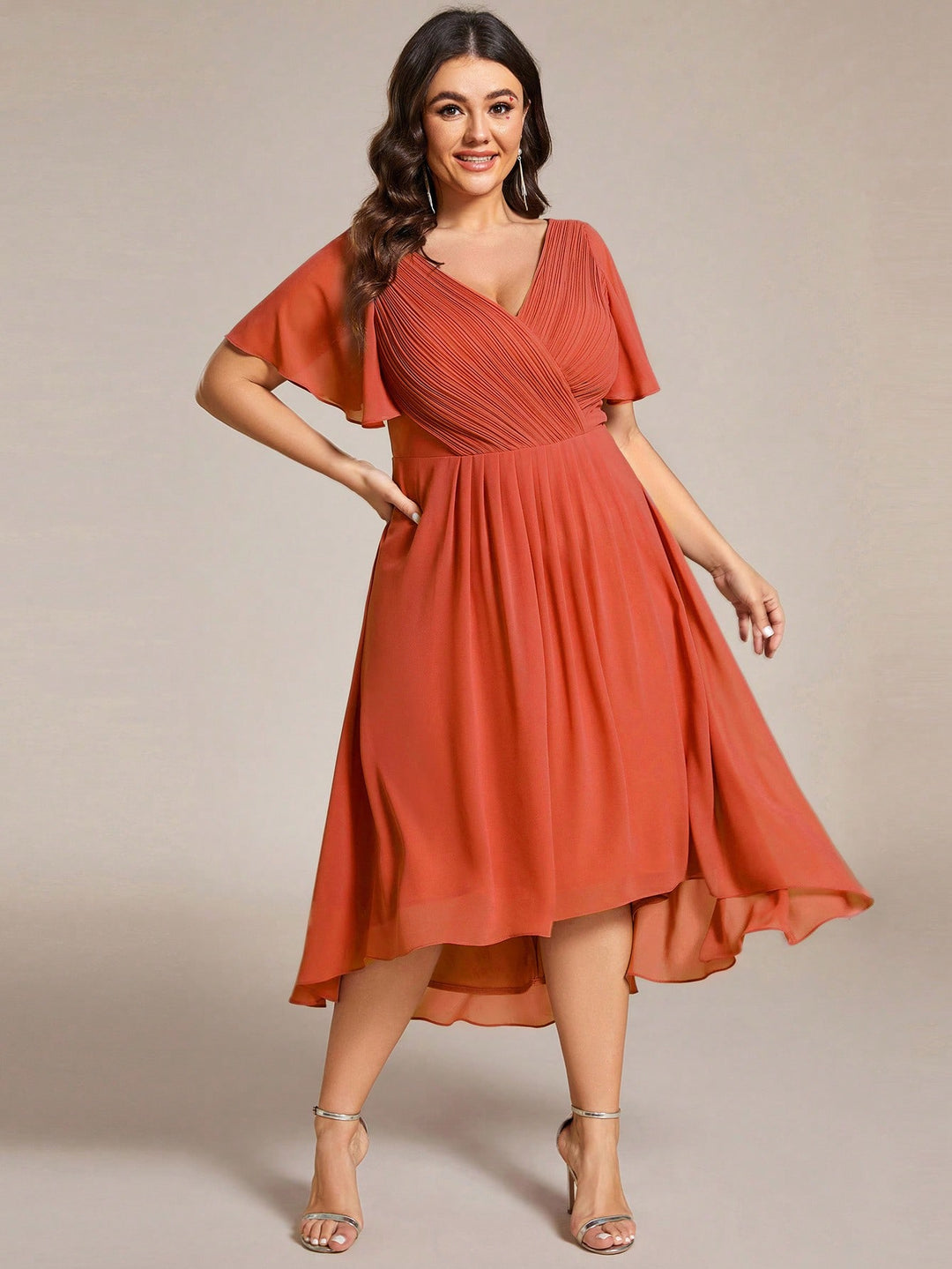 Rochie SHEIN, portocaliu