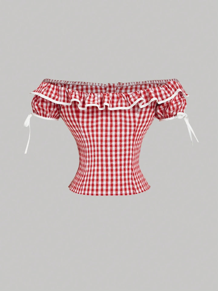 Top Shein, mix culori