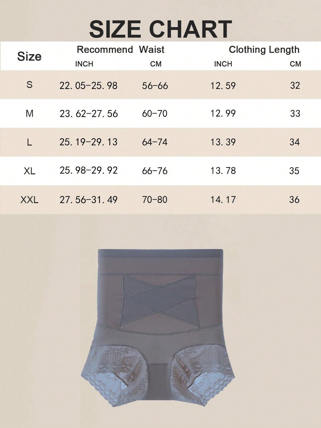 Lenjerie modelatoare SHEIN, gri