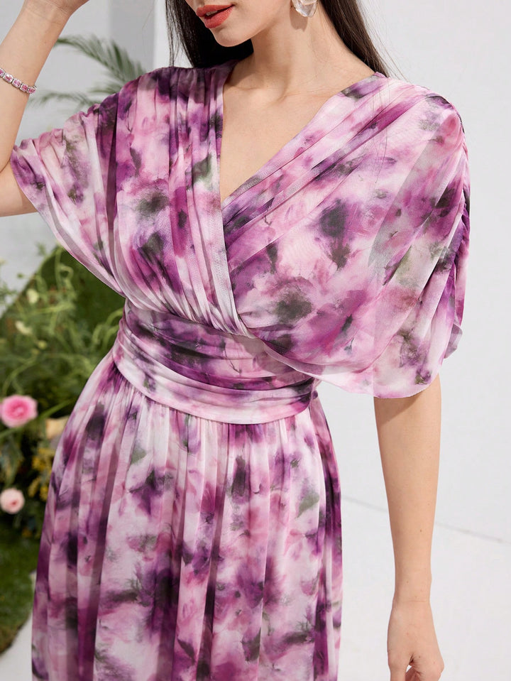Rochie maxi SHEIN, mix culori