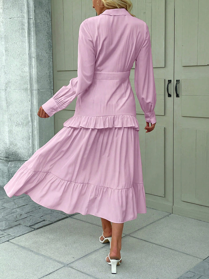 Rochie maxi SHEIN, roz