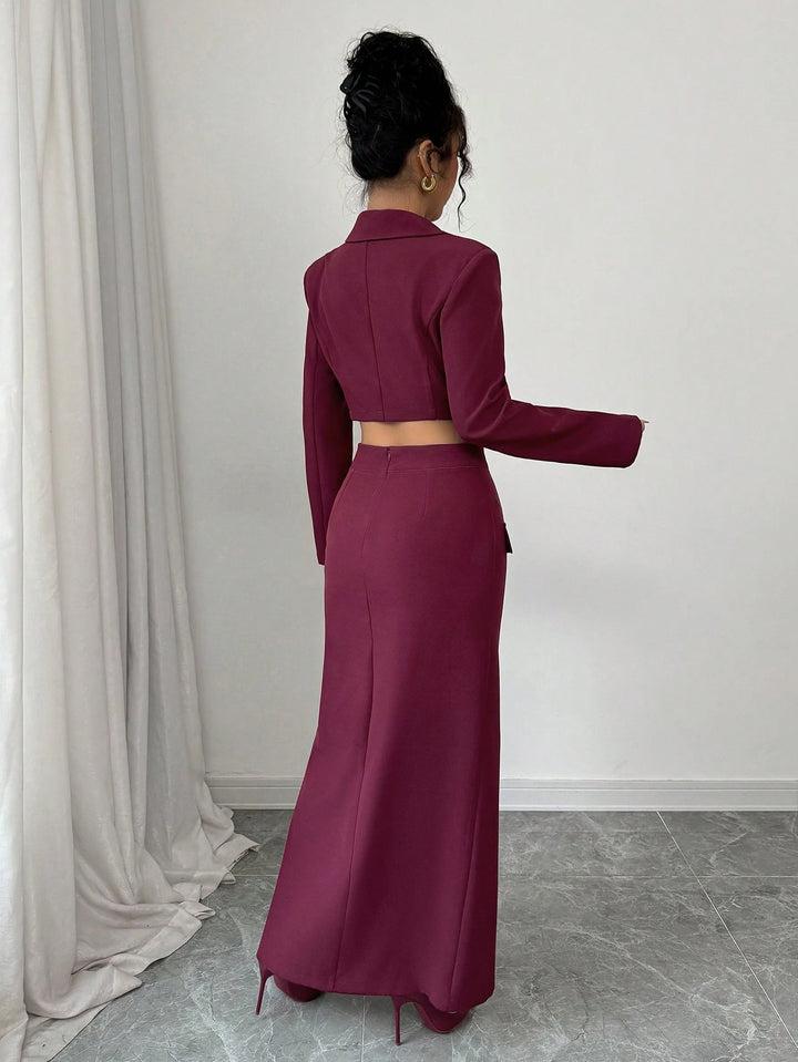 SHEIN együttes, meggypiros