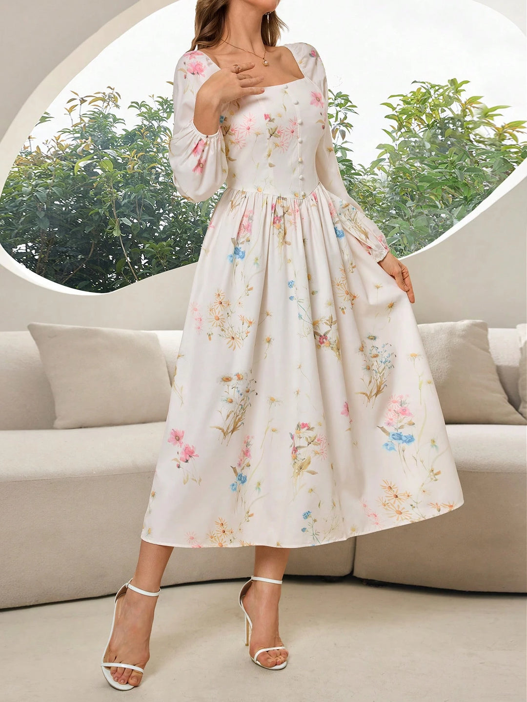 Midiruha SHEIN, fehér