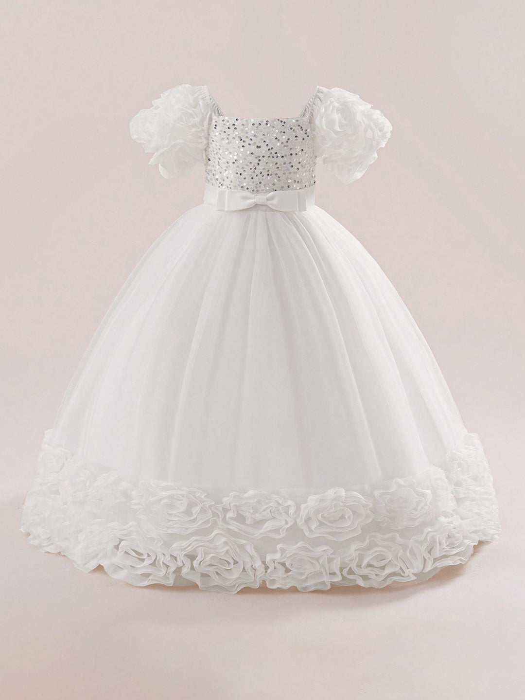 Rochie de ocazie SHEIN, alb