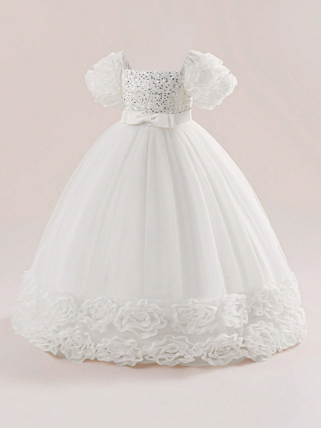 Rochie de ocazie SHEIN, alb