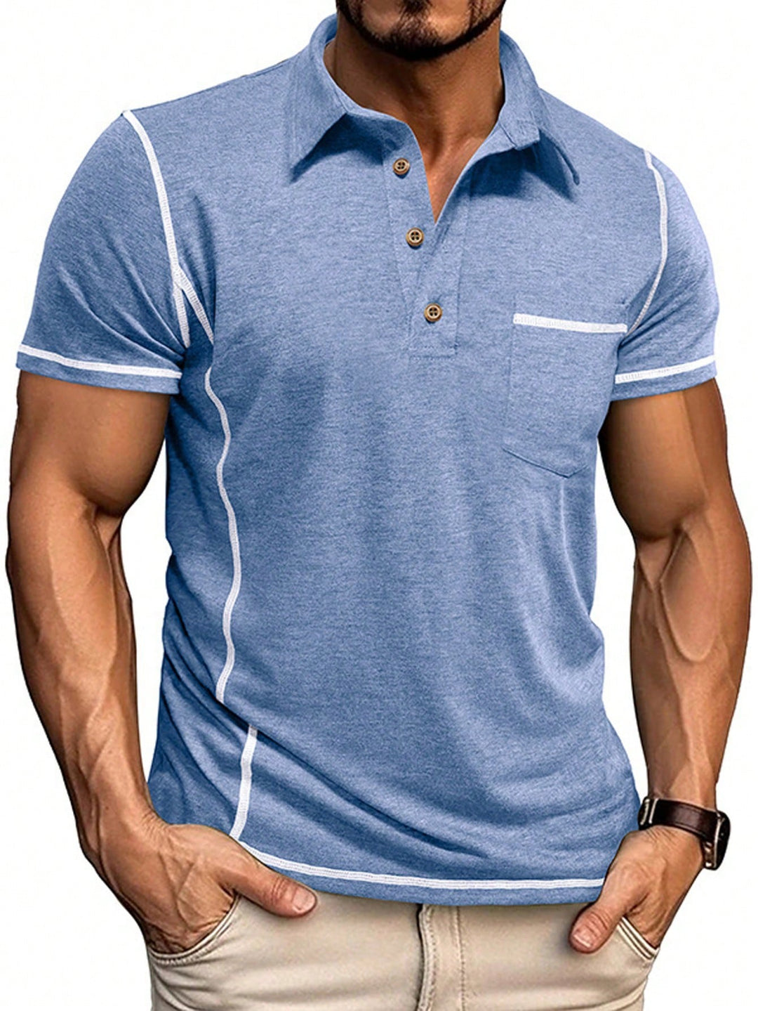 Tricou SHEIN, albastru