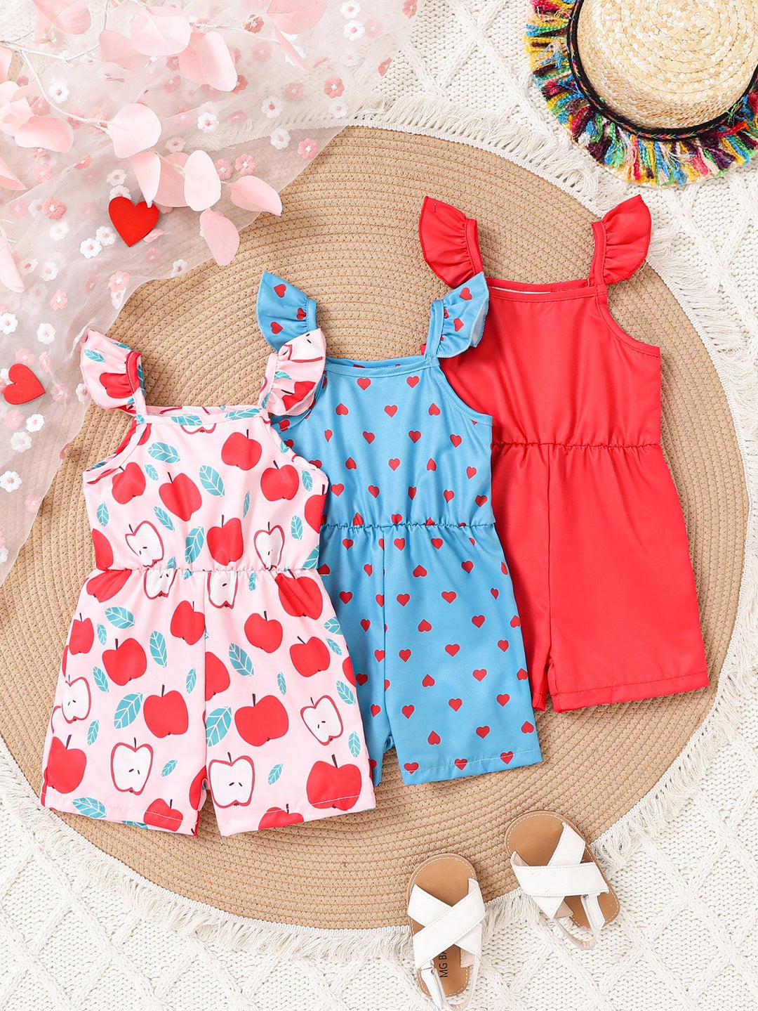 Set salopete SHEIN, mix culori