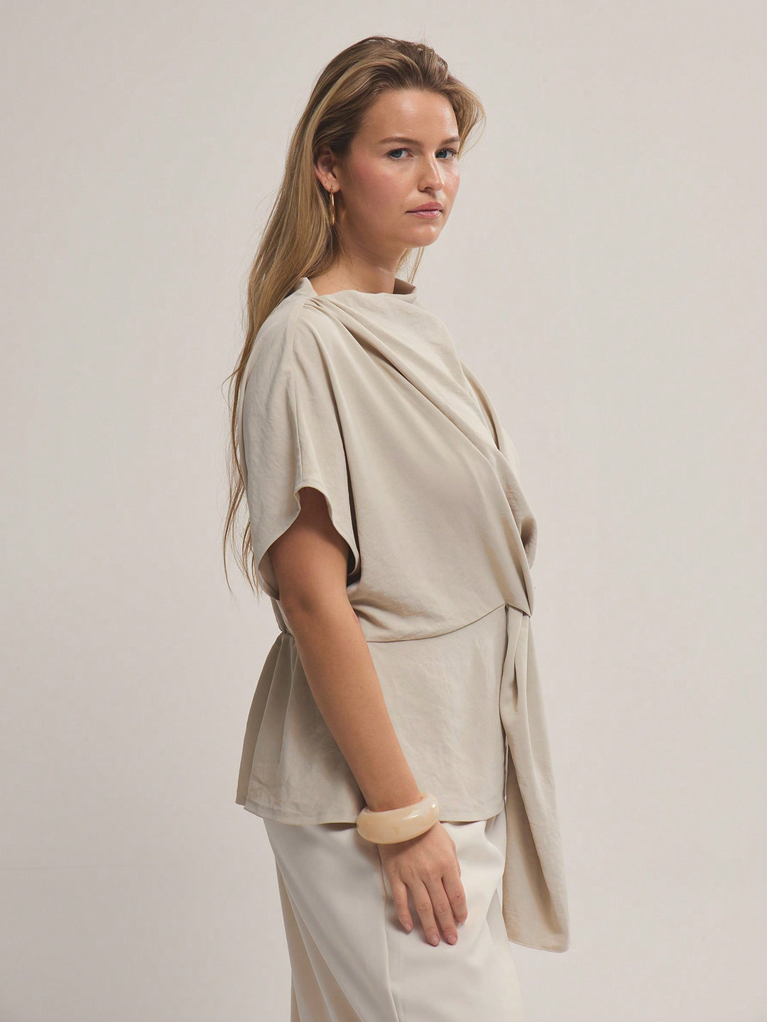 SHEIN blúz, khaki