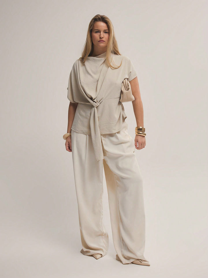 SHEIN blúz, khaki