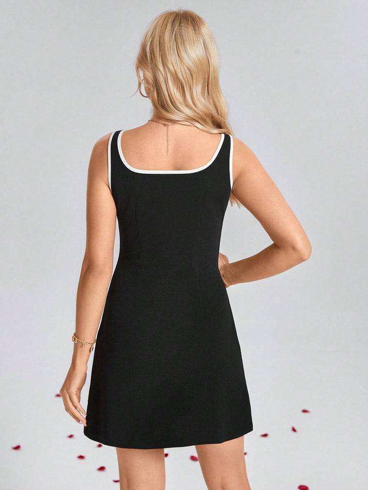 Rochie mini SHEIN, alb