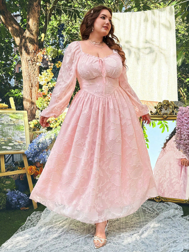 Rochie maxi SHEIN, roz