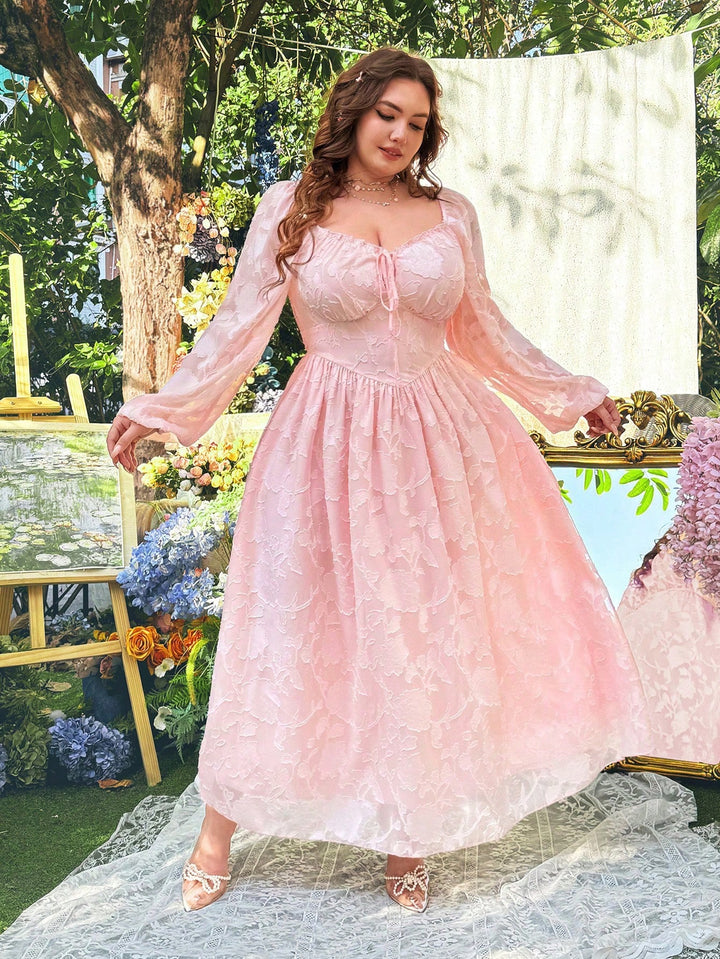 Rochie maxi SHEIN, roz