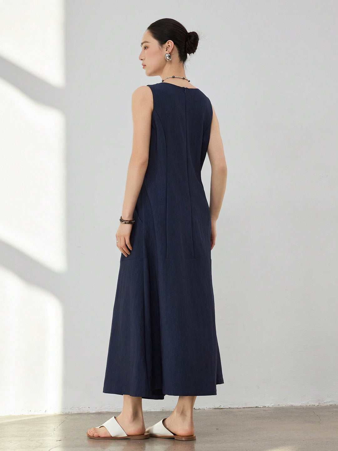Rochie maxi SHEIN, albastru