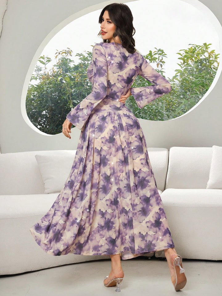 Rochie maxi SHEIN, mix culori