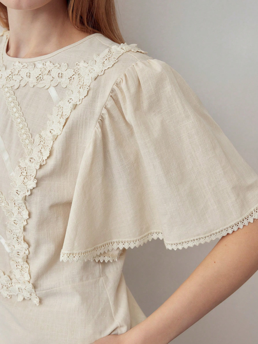 Top SHEIN, portocaliu