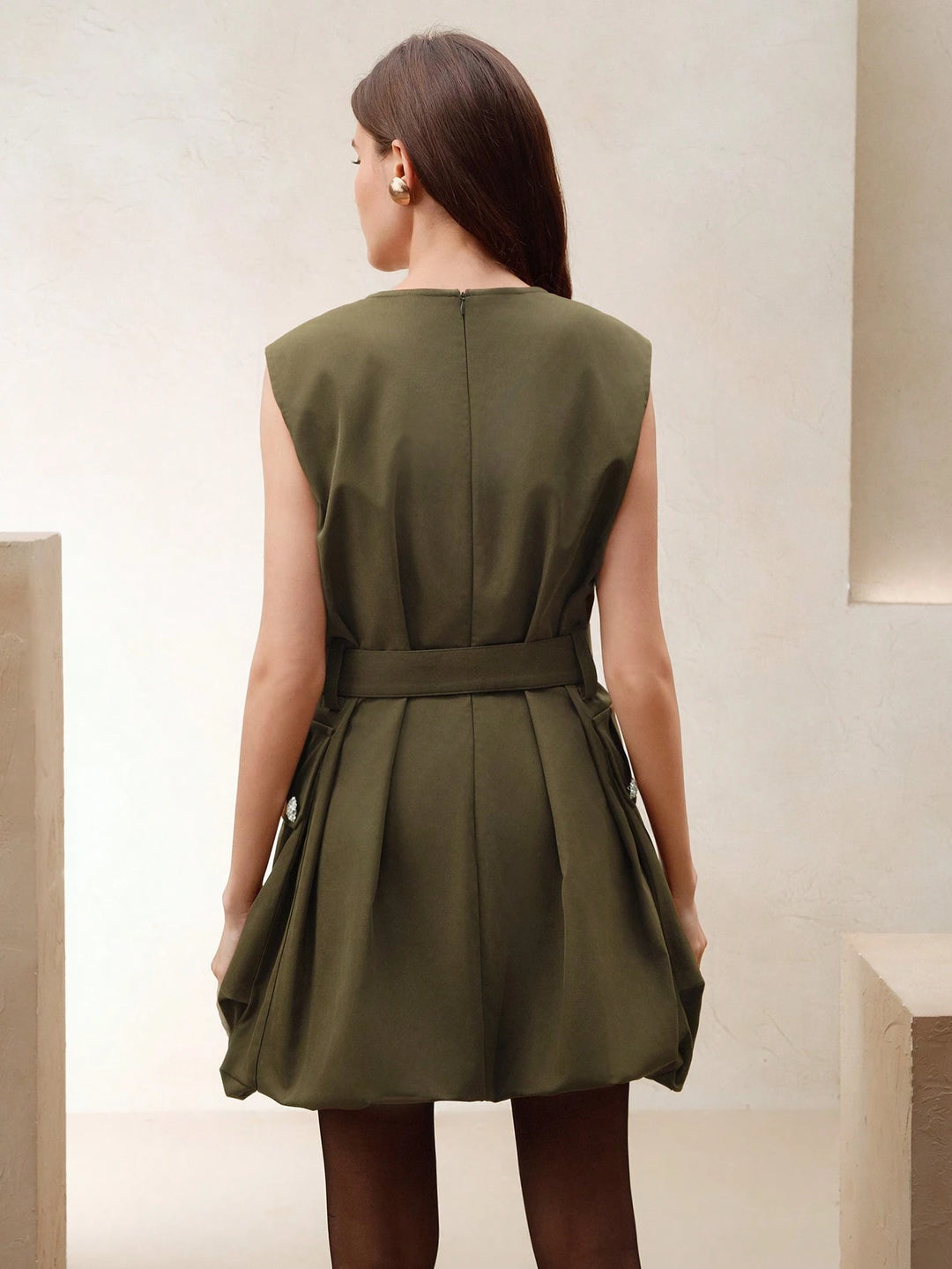 SHEIN miniruha, khaki