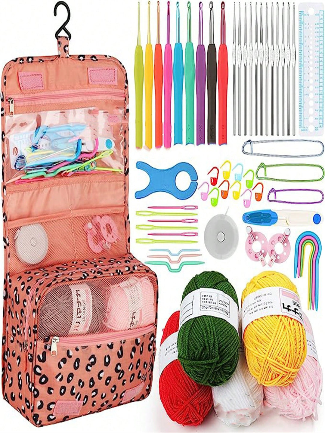 Horgolt készlet SHEIN, vegyes színek