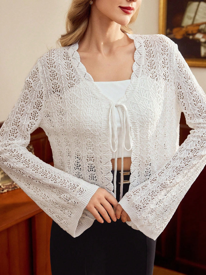 Cardigan SHEIN, alb