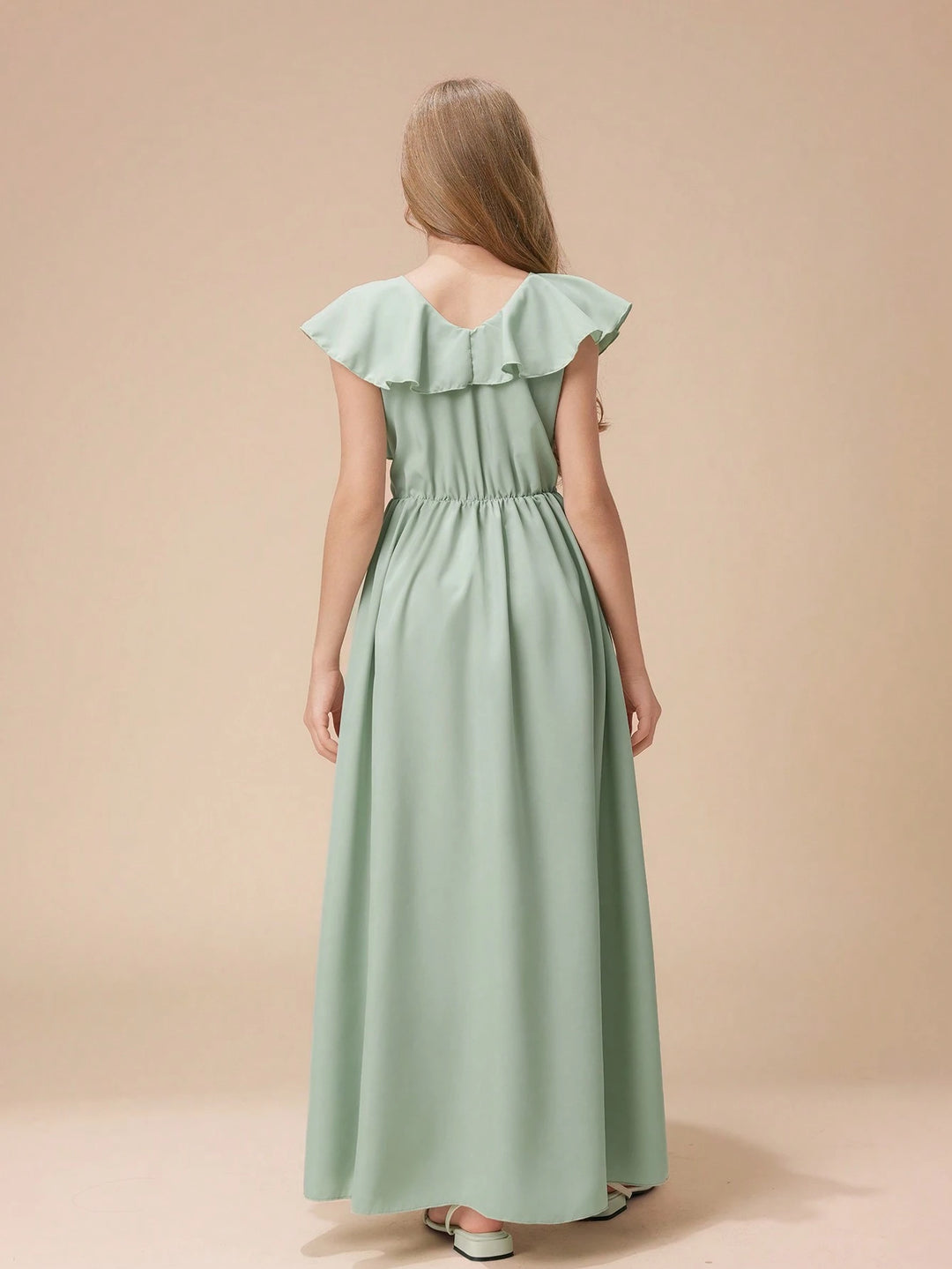 SHEIN maxi ruha, zöld