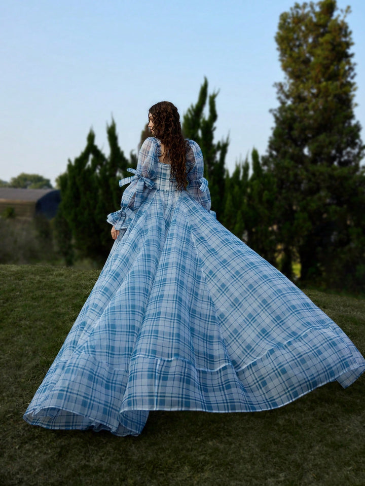 Shein Maxi Dress, Blue