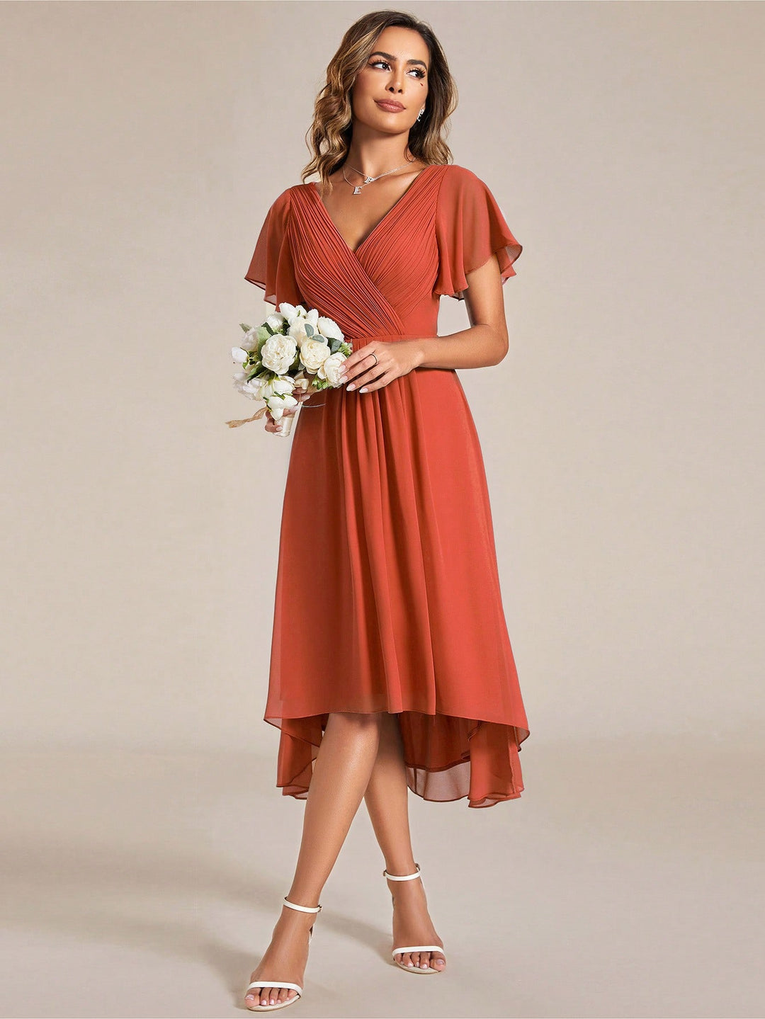 Rochie SHEIN, portocaliu