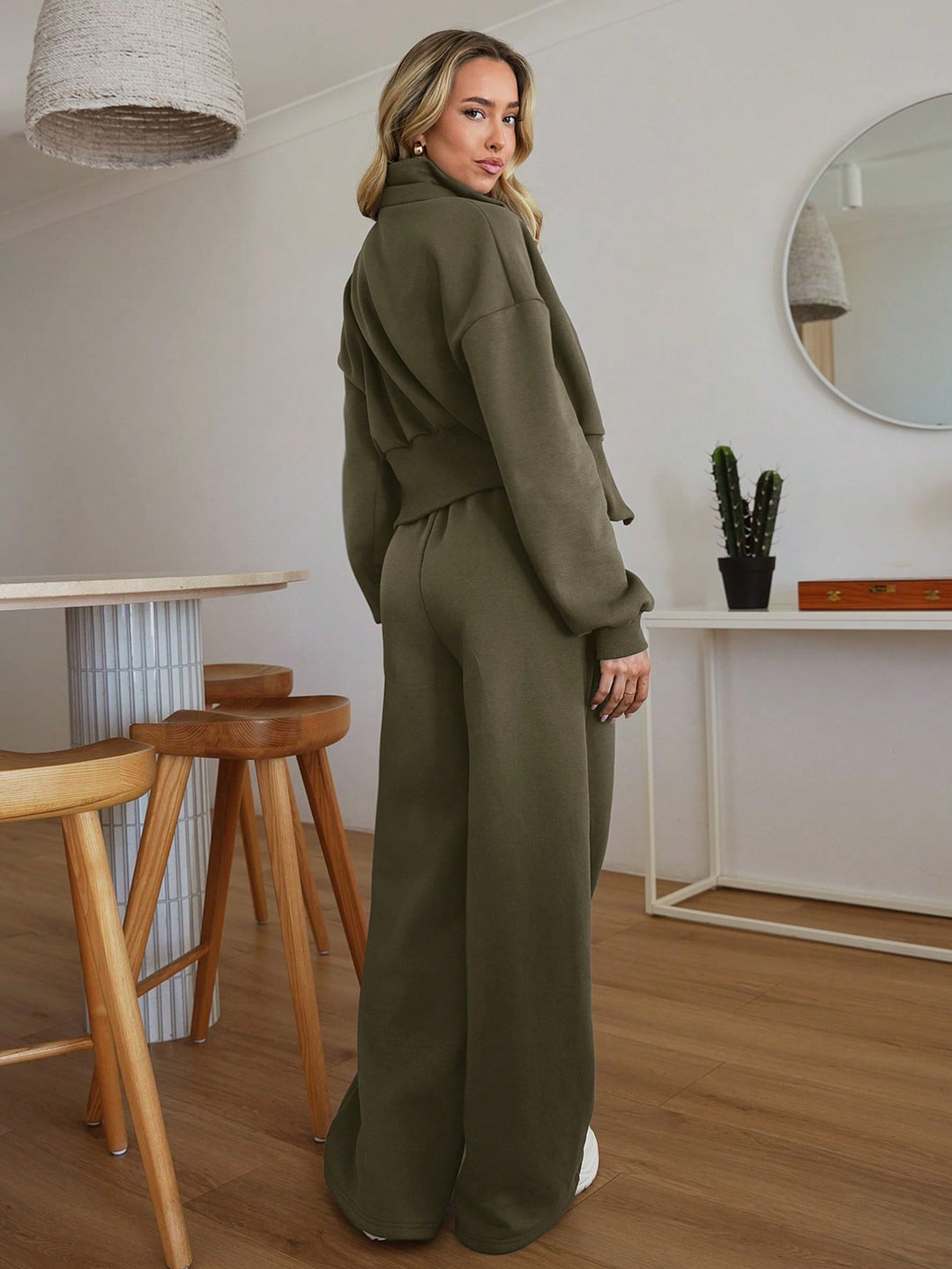 SHEIN szett, khaki