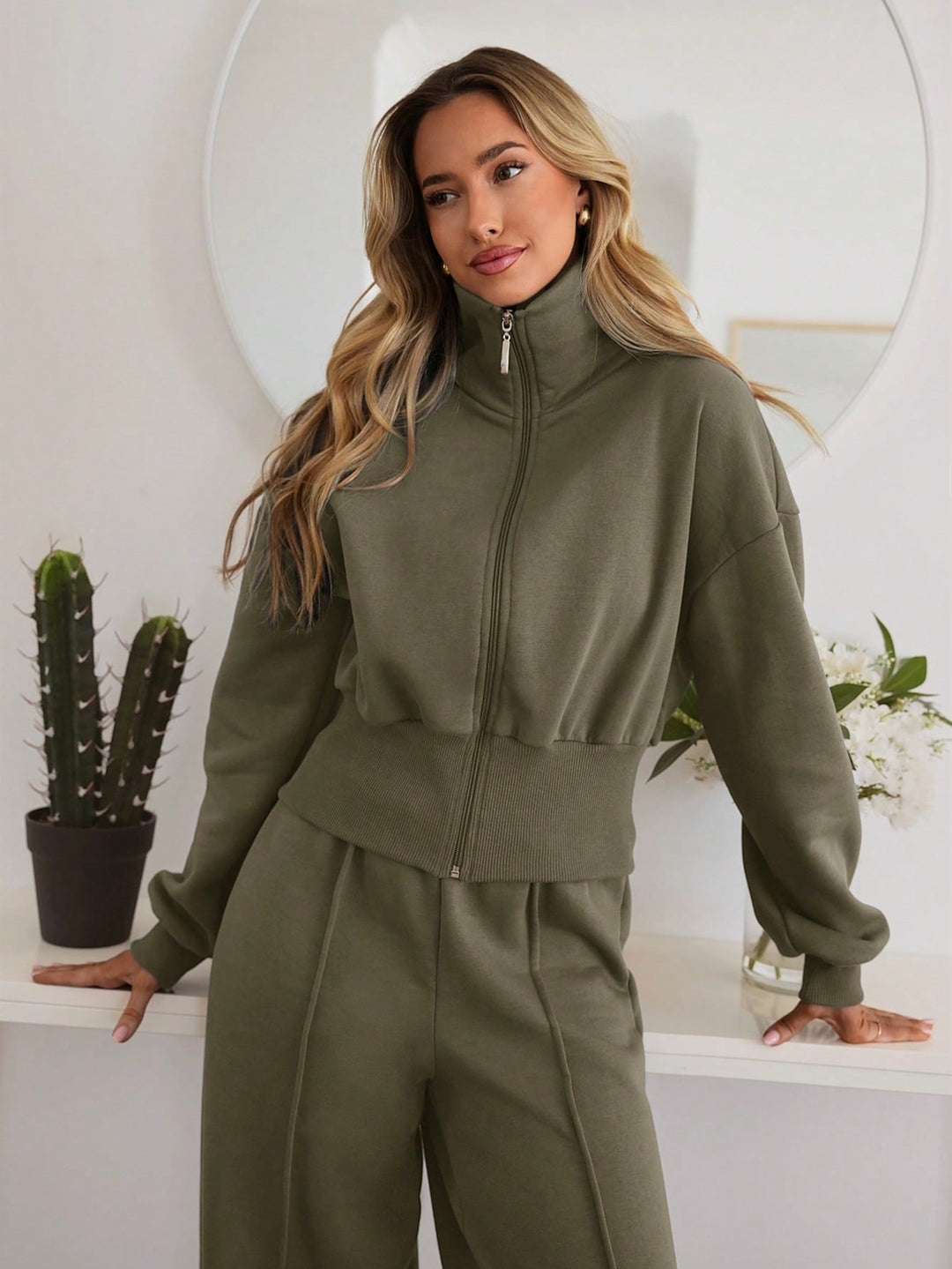 SHEIN szett, khaki
